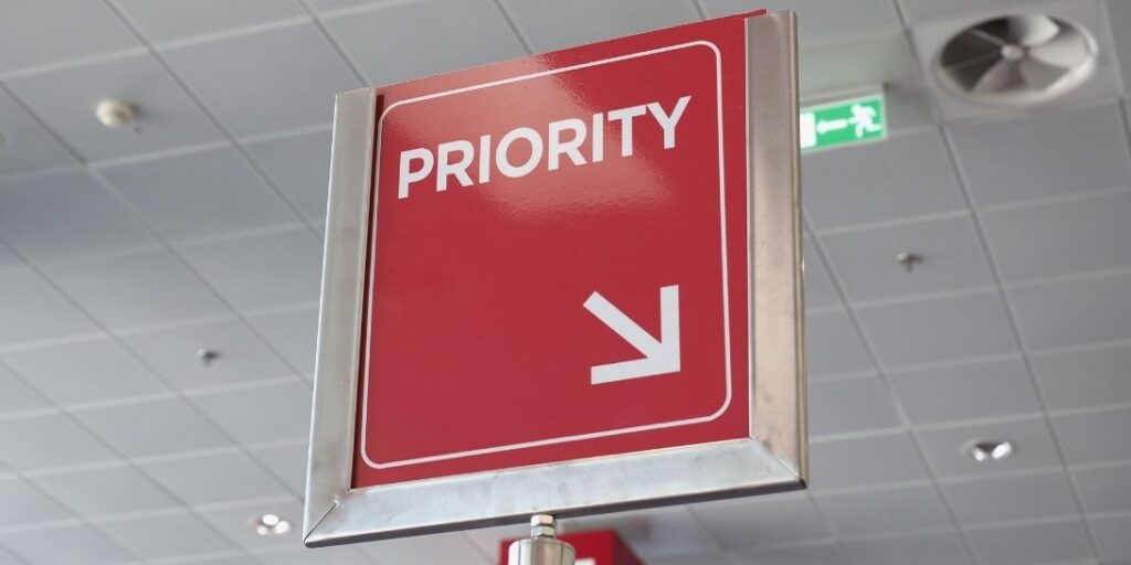 Priority queueing